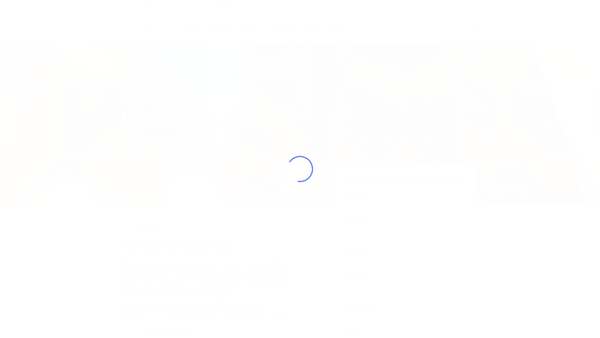 Screenshot of the Project Hope Leeds website