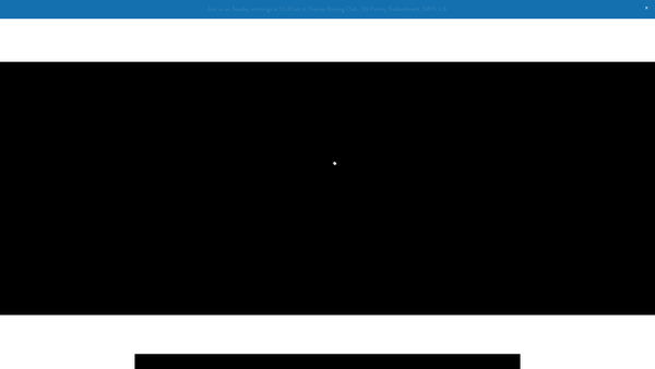 Screenshot of the Antioch Community Church London website
