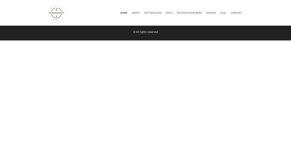 Screenshot of the Rail To Trail website