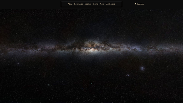Screenshot of the Philosophy Of Physics Society website