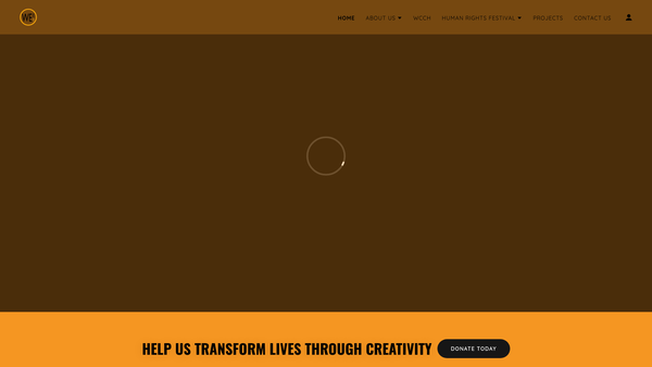 Screenshot of the We Restart website
