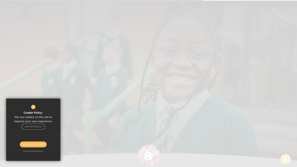 Screenshot of the The Leo Foundation CIO website