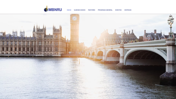 Screenshot of the Ministerio Bendiciendo A Las Naciones website