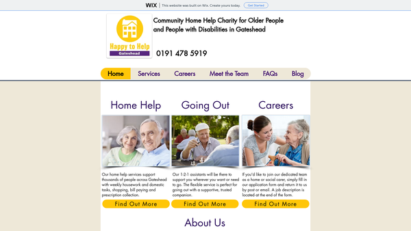 Screenshot of the Hth Teamwork CIO website
