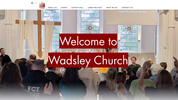Screenshot of the The Parochial Church Council Of The Ecclesiastical Parish Of Wadsley website