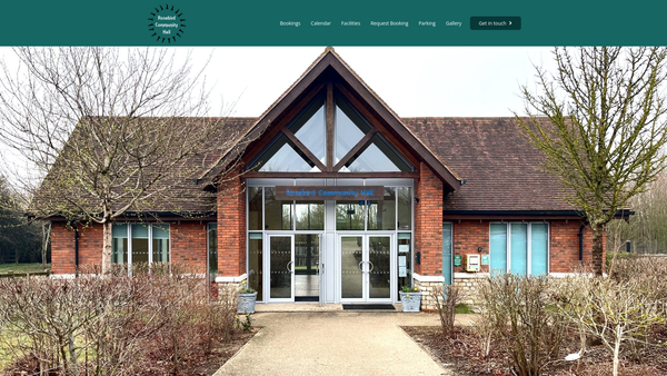Screenshot of the Rosebird Community Association website