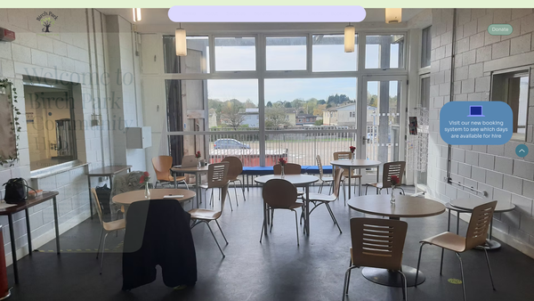 Screenshot of the Birch Park Community Hub website