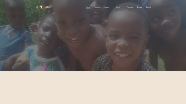 Screenshot of the Fatz Foundation website