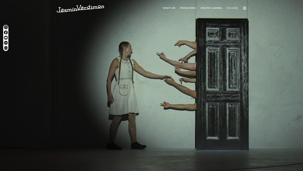 Screenshot of the Jasmin Vardimon Company Limited website
