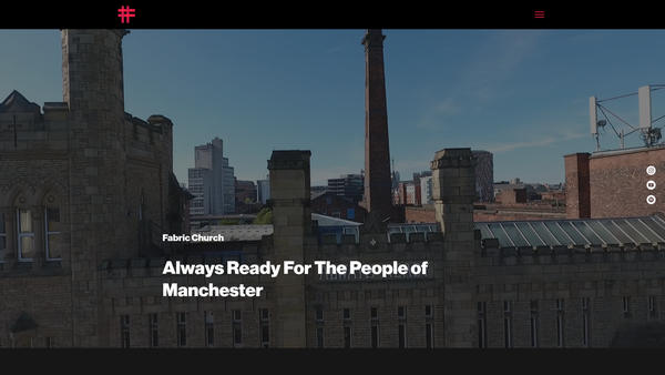 Screenshot of the Manchester Ccrc Trust website