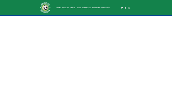 Screenshot of the Moss Bank Foundation website