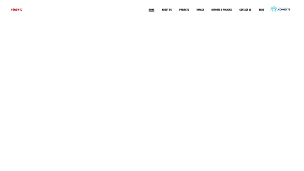 Screenshot of the Kinetic Youth website