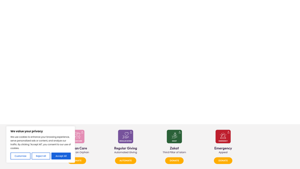 Screenshot of the Seven Seeds CIO website