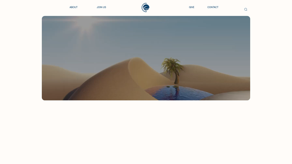 Screenshot of the The Oasis Foundation website