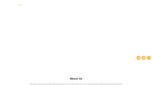 Screenshot of the Hindu Swayamsevak Sangh (UK) website