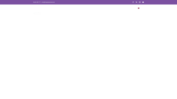 Screenshot of the Chepstow School PTA website