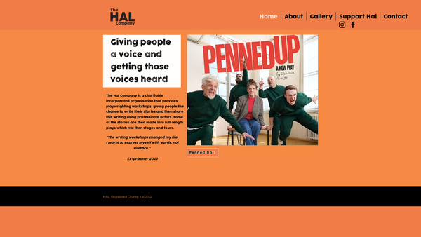 Screenshot of the The Hal Company CIO website
