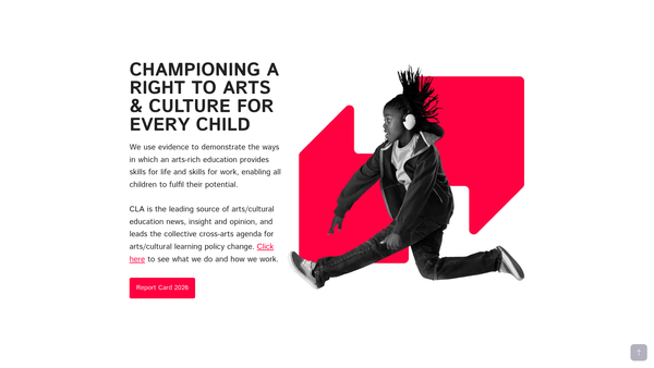 Screenshot of the The Cultural Learning Alliance website