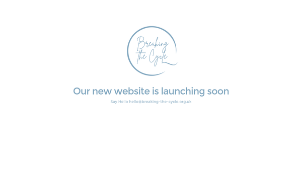 Screenshot of the Breaking The Cycle website
