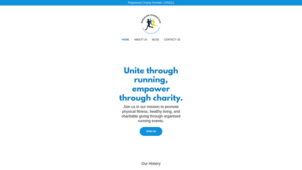 Screenshot of the Bensalem Foundation website
