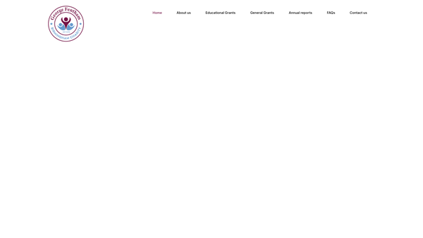 Screenshot of the George Fentham Birmingham Charity website