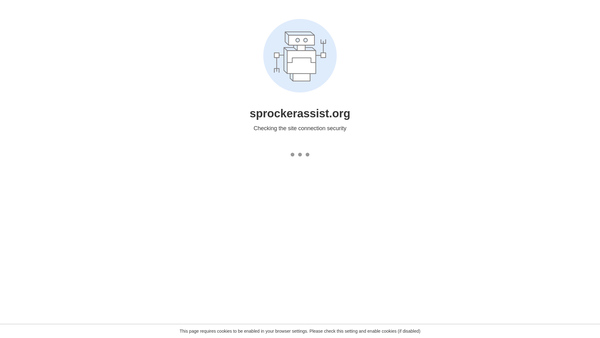 Screenshot of the Sprocker Assist & Rescue website