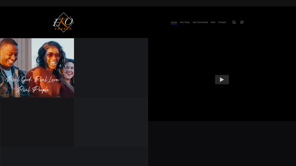 Screenshot of the Empowerment Kingdom Outreach website