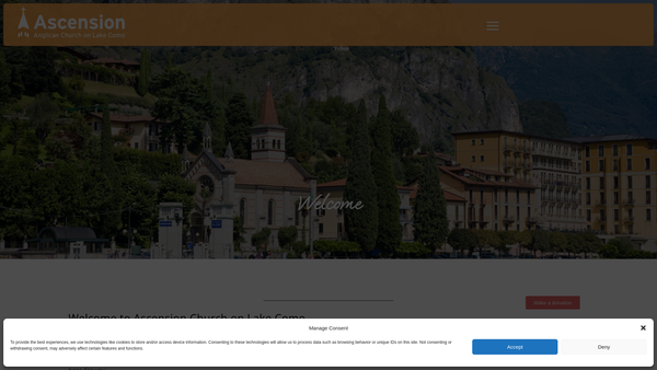 Screenshot of the Friends Of The Church Of The Ascension website