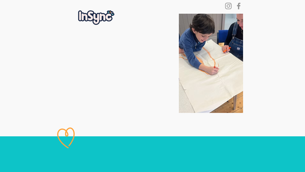 Screenshot of the InSync website