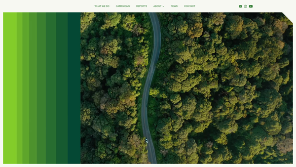 Screenshot of the Climate Response Limited website