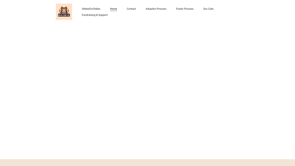 Screenshot of the Meow And Furever website