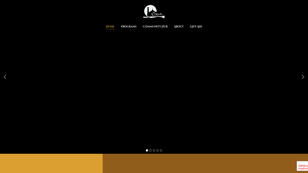 Screenshot of the Caversham Muslim Association website