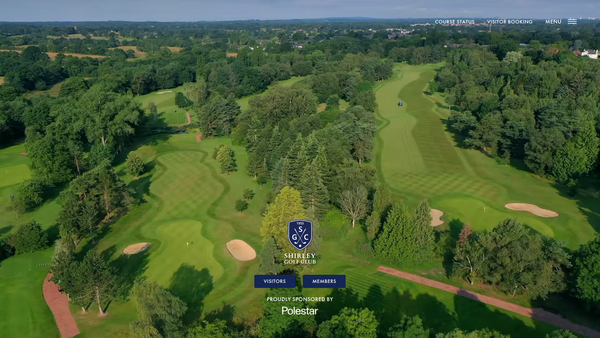 Screenshot of the Golf For Disabled Children website