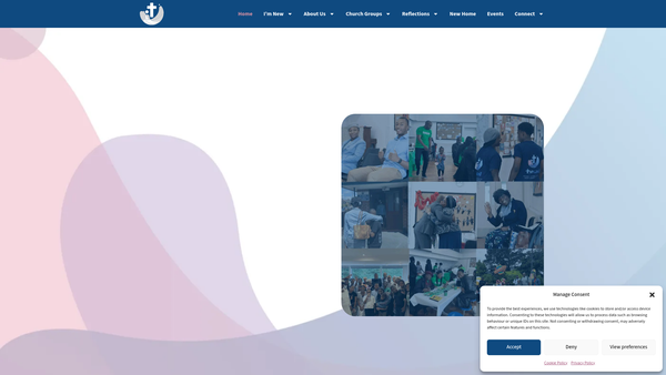 Screenshot of the Bethel United Church Of Jesus Christ Apostolic (The Well) website