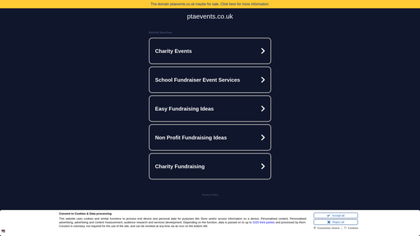 Screenshot of the Scarisbrick Hall School Pfa website