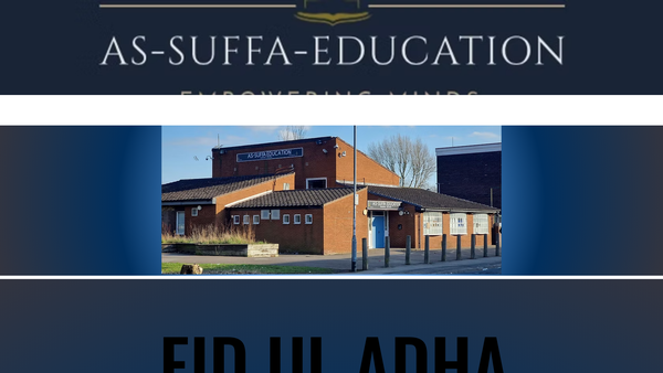 Screenshot of the As-Suffa Education Ltd website