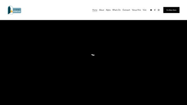 Screenshot of the The Parochial Church Council Of The Ecclesiastical Parish Of St Peter's Norbiton website