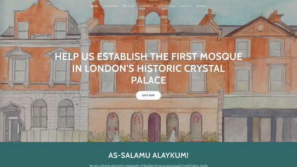 Screenshot of the Green Path Trust website