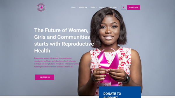 Screenshot of the Speciallady Awareness Global website