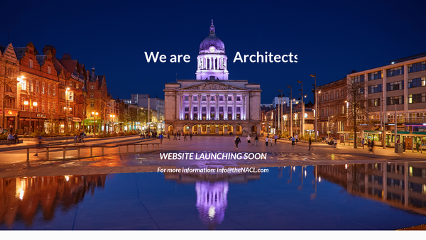 Screenshot of the Architects Charity League website