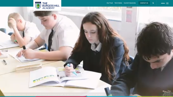 Screenshot of the Academy Community Together website