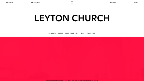 Screenshot of the The Parochial Church Council Of The Ecclesiastical Parish Of St Mary With St Edward And St Luke Leyton website