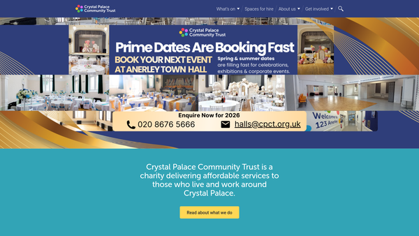 Screenshot of the 4ward4youth website