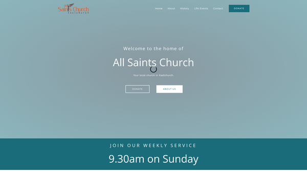 Screenshot of the The Parochial Church Council Of The Ecclesiastical Parish Of Eastchurch With Leysdown And Harty website