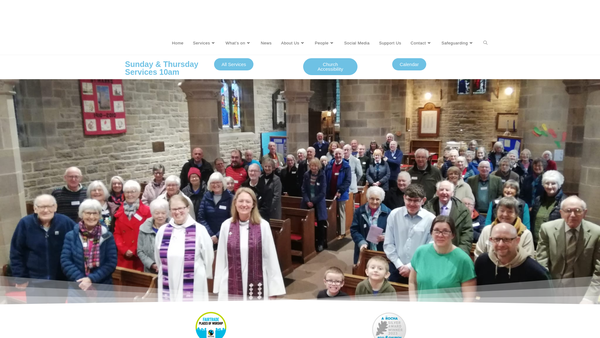 Screenshot of the The Parochial Church Council Of The Ecclesiastical Parish Of Natland, St Mark website
