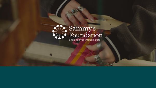 Screenshot of the Sammy's Foundation website