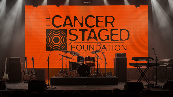 Screenshot of the The Cancer Staged Foundation website