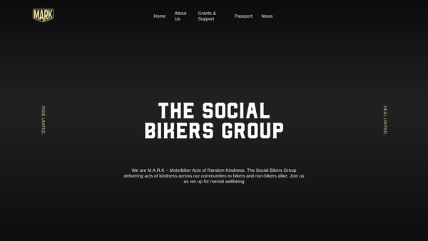 Screenshot of the Make Your Mark website
