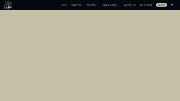 Screenshot of the Pm Museum Ltd website