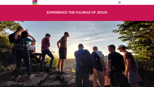 Screenshot of the Upcott Christian Trust CIO website